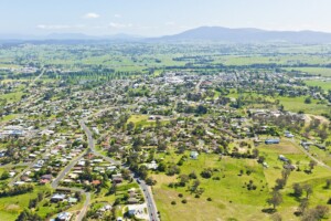 Bega Valley from above