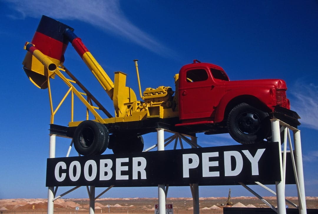 Travelling to Coober Pedy