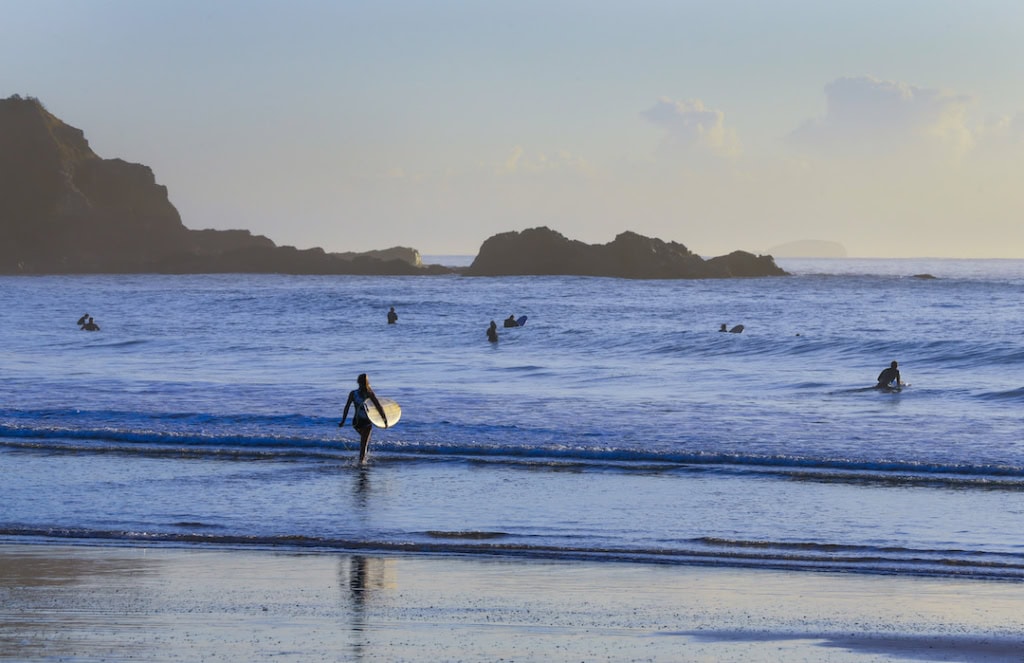 Beach in Coffs Harbour. Photo: Destination NSW.