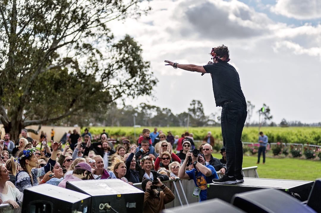 Handpicked Festival in 2016, one of the top events in South Australia. Photo courtesy of South Australian Tourism Commission.