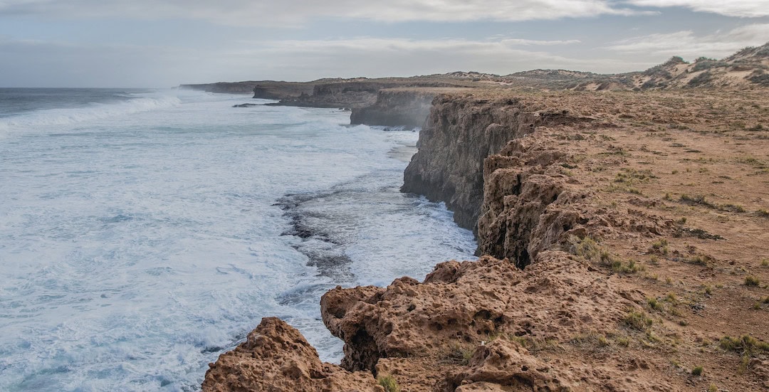 The Point Quobba Coastline. Photo by Greg Snell.