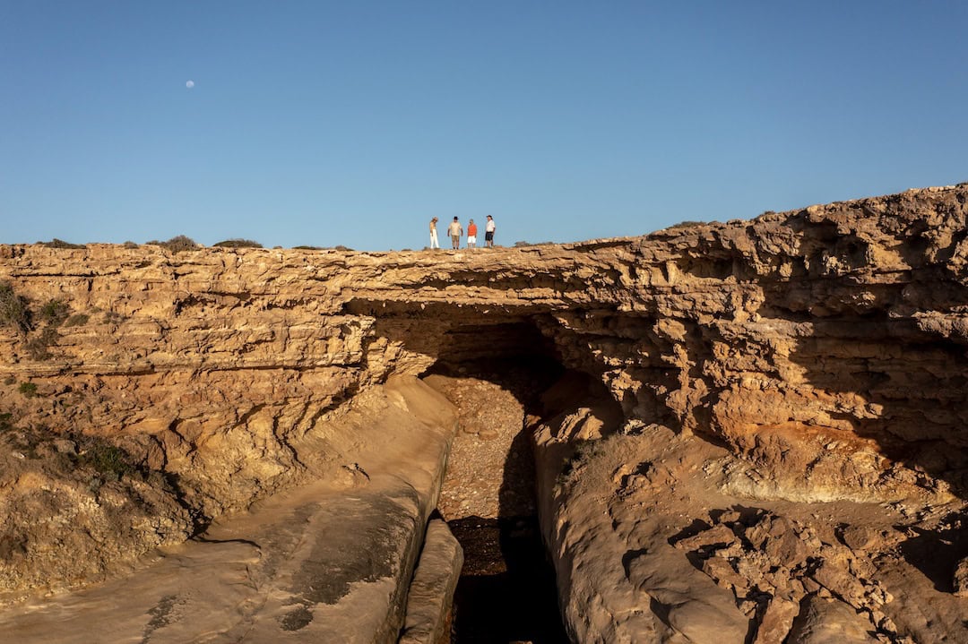 Talia Caves are located about 2 hours from both Port Lincoln and Ceduna. Photo: Tourism Australia/South Australia Tourism Commission.