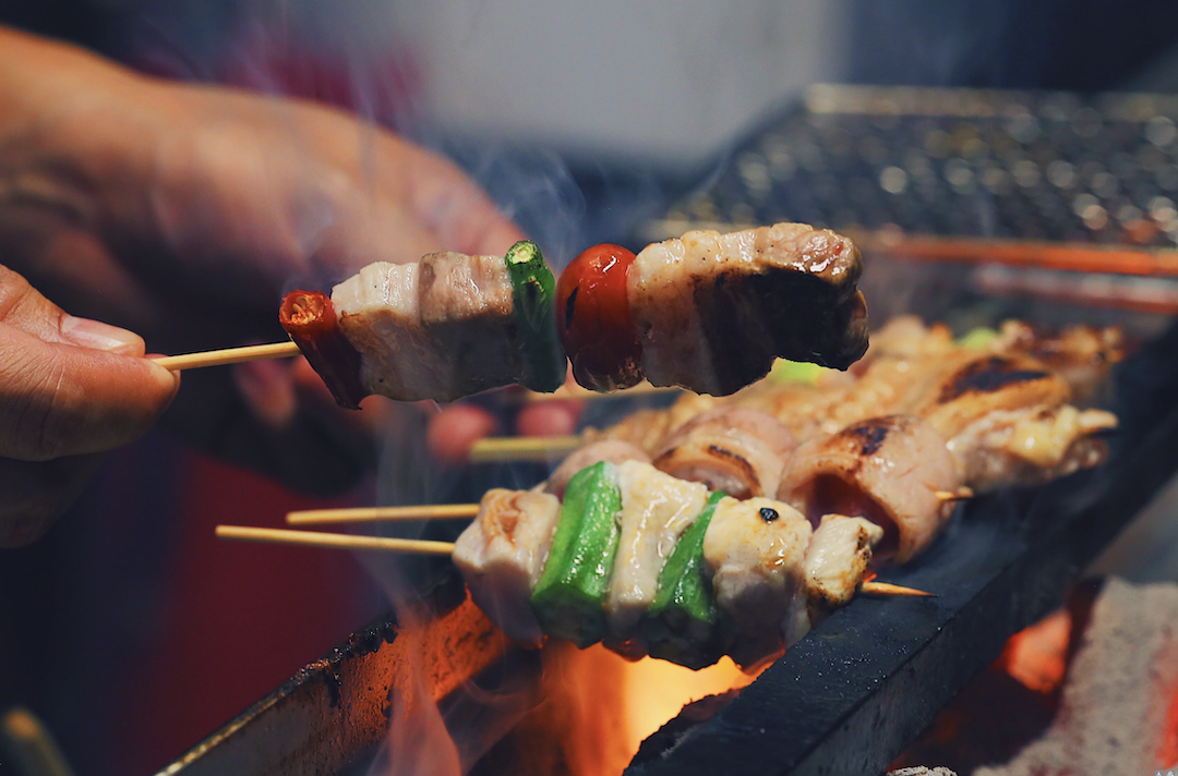 Tuno's charcoal-grilled yakitori are a must-try. Photo: Tuno.