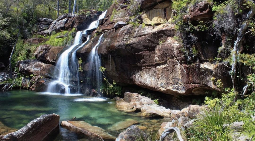 Scouts Falls is one of the most stunning swim spots of NSW. Photo: Visit Orara Valley.