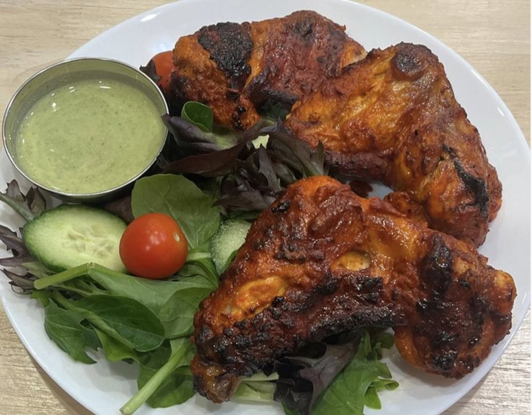 Tandoori chicken wings. Image: Harshita's Kitchen.